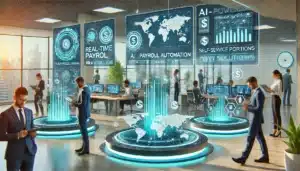 The Future of Payroll: Embracing AI and Automation 1 Revolutionize payroll with AI and automation. Learn about trends shaping payroll in 2025, from real-time payments to blockchain and cloud-based solutions.